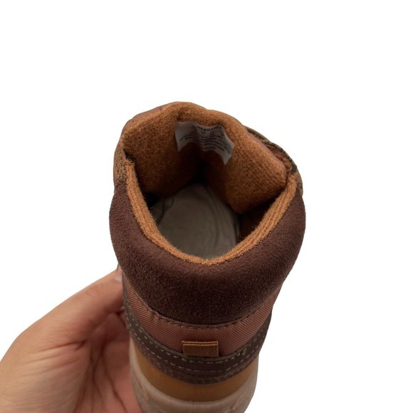 Stride Rite Boys Girls Nebraska Boots Size 12 Brown Adjustable Medium-Wide Width - Picture 13 of 16